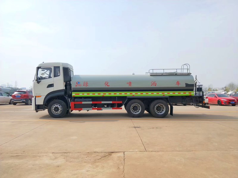 五、國六東風天龍后雙橋20噸灑水車管路系統: 由管道、四位三通球閥、直通球閥、過濾網、出水口(前沖后灑、側噴;高位側花灑;后工作平臺,帶綠化灑水高炮)組成。 五、國六東風天龍后雙橋20噸灑水車管路系統: 由管道、四位三通球閥、直通球閥、過濾網、出水口(前沖后灑、側噴;高位側花灑;后工作平臺,帶綠化灑水高炮)組成。